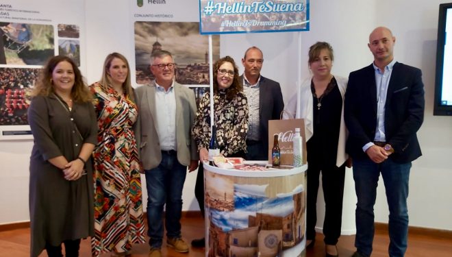 El Ayuntamiento da a conocer en la Feria de Albacete el proyecto del “nuevo” Tolmo de Minateda