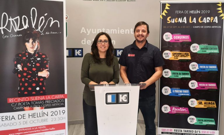 Rozalén, principal atracción musical de la Feria, actuará el sábado 5 de octubre