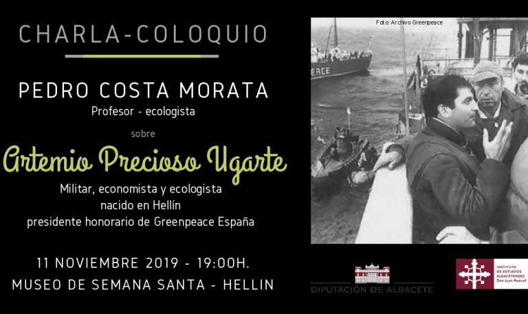 Charla-coloquio sobre Artemio Precioso, a cargo de Pedro Costa Morata