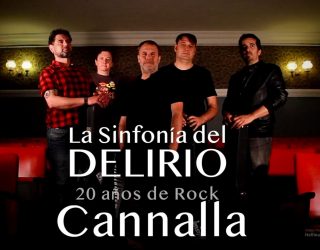 La veterana banda Ñ´Cannalla presenta su concierto  “La Sinfonía del Delirio”