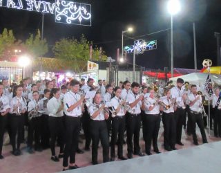 Actuación de la Banda de Cornetas y Tambores Ntra. Sra. del Dolor en Aguadulce (Almeria)