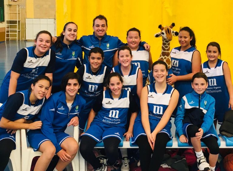 Doble victoria para el ADB Alevín femenino