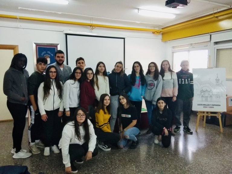 El alumnado del IES Justo Millán comienza su andadura europea de la mano del programa Erasmus+