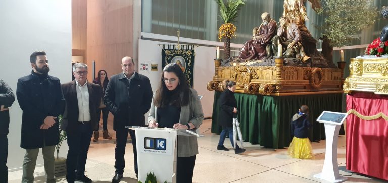 El MUSS acoge la exposición del concurso de cartel para conmemorar el 75 aniversario de la llegada del “Paso Gordo” a Hellín