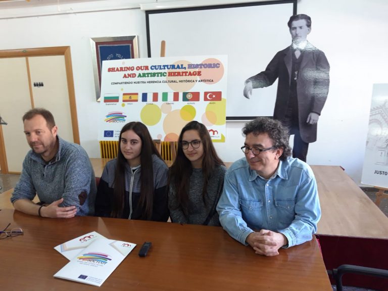 El Instituto Justo Millán preparado para recibir a los alumnos procedentes del programa Erasmus+