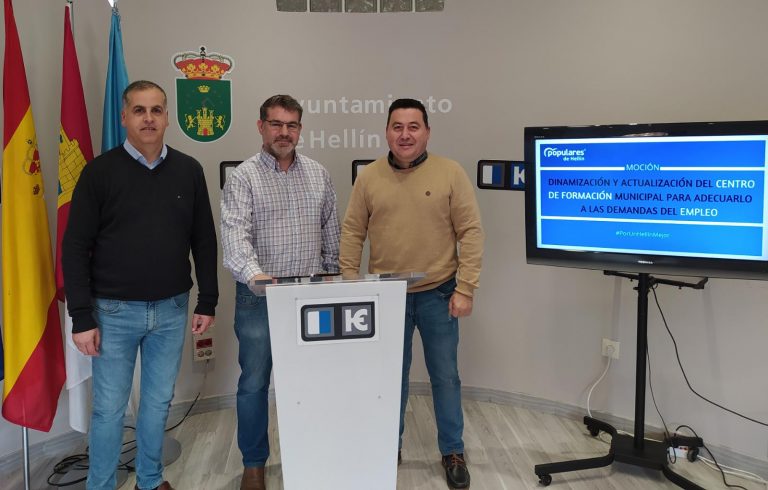 El PP pide la dinamización y actualización del Centro de Formación