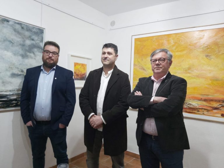 Inaugurada la exposición de pintura de Pablo Nieto