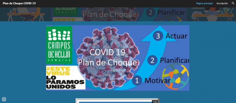 Iniciación del Plan de Choque Covid-19 de la comarca Campos de Hellín