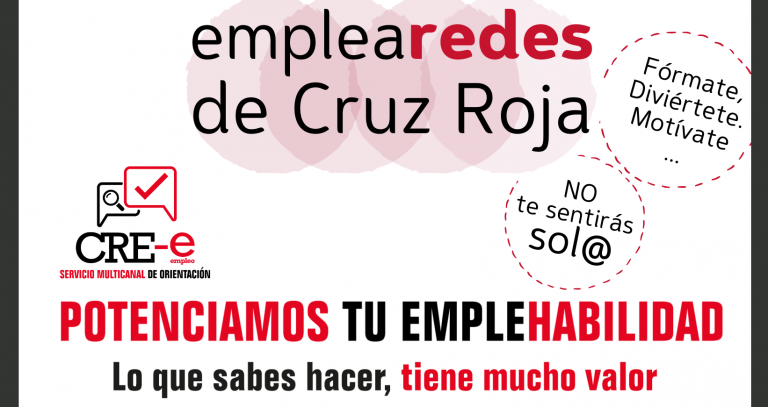 Cruz Roja inicia una campaña contra el desempleo