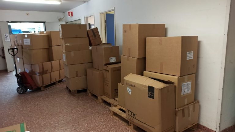 La GAI de Hellín, junto a las de  Albacete Almansa y Villarrobledo, recibe cerca de 74.000 artículos de protección