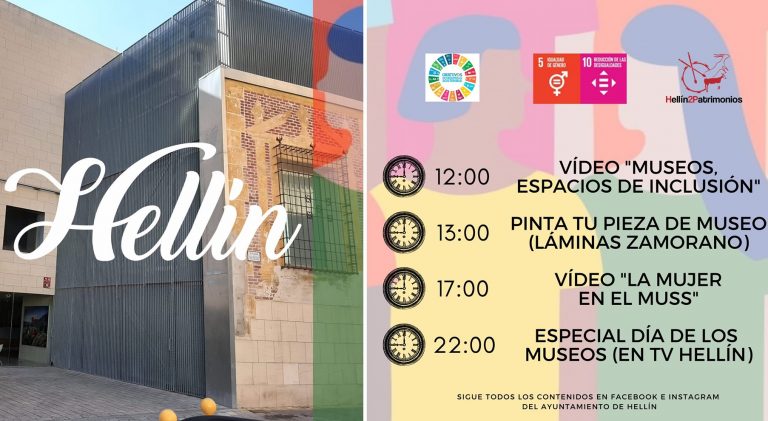 Hellín realizará actividades virtuales y fomentará la participación desde casa en el Día de los Museos