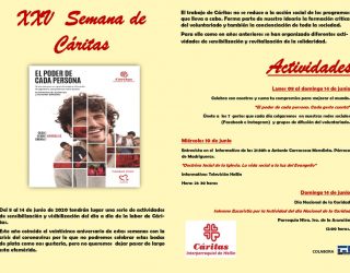 Actos organizados  durante la XXV Semana de Cáritas Interparroquial