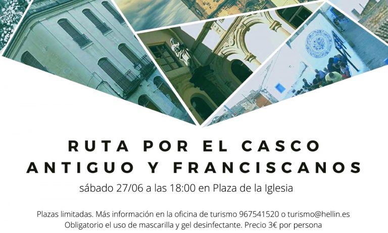 Hellín estrena el sello “Turismo Responsable” con rutas al Casco Antiguo y el Convento de los Franciscanos