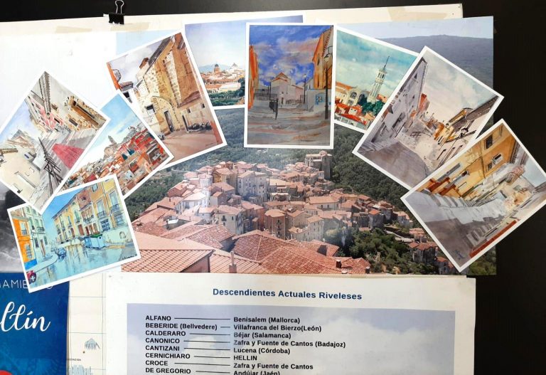 El Comité de Hermanamiento envía a Rivello postales de rincones de Hellín como apoyo mutuo ante la pandemia