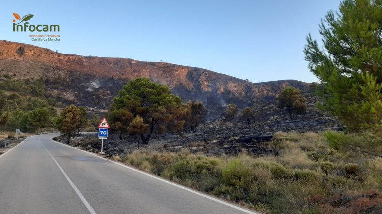 Estabilizado el incendio de Agramón