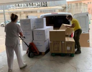 Nuevo envío del SESCAM de material de protección contra el coronavirus para la provincia de Albacete