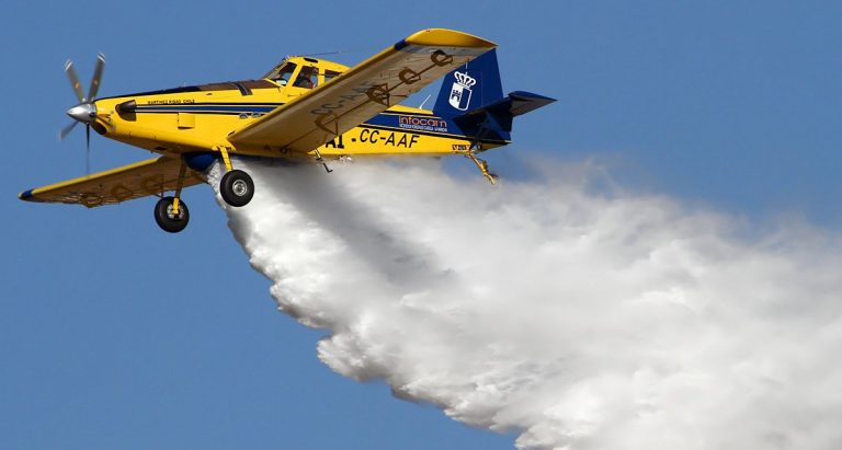 Trasladado a Carcelén el avión contra incendios que tenía el GEACAM ubicado en Ontur