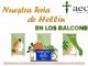 La AECC en la localidad de Hellín se suma a la campaña de “Nuestra Feria EN LOS BALCONES”