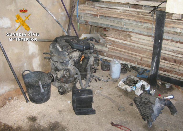 Localizado un taller mecánico clandestino en Hellín