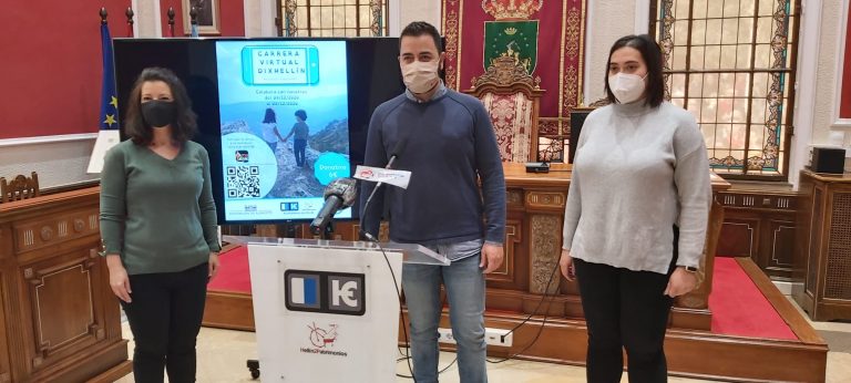 DixHellín organiza una carrera online para recaudar fondos