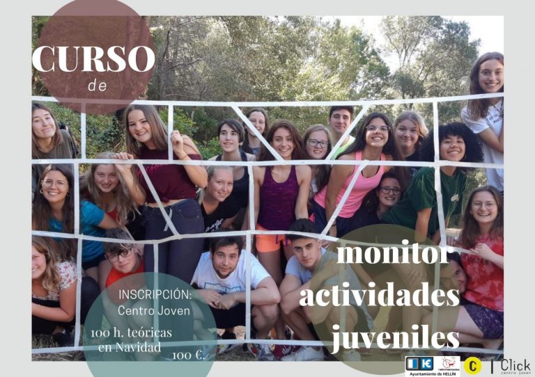La concejalía de Juventud presenta un nuevo curso de monitor de actividades juveniles