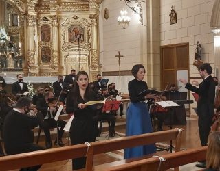 AMAO y la Orquesta Orfeo con el concierto Gloria-Mesías, en el convento de los Franciscanos