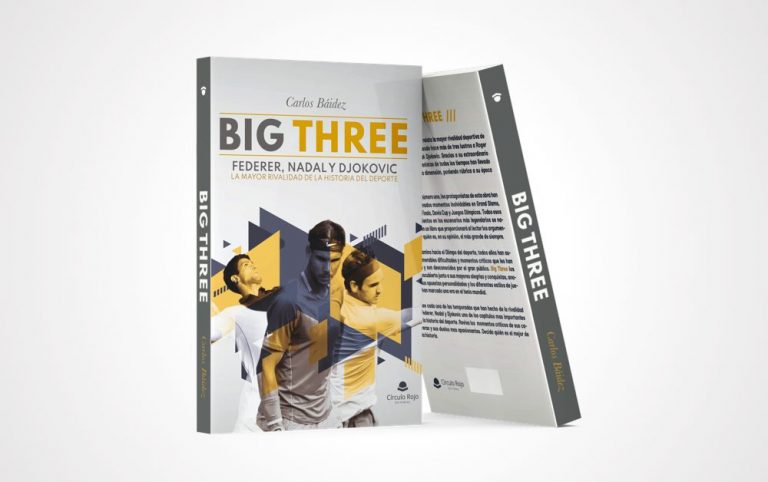 ‘Big Three’, el único libro que relata la rivalidad entre Rafa Nadal, Roger Federer y Novak Djokovic