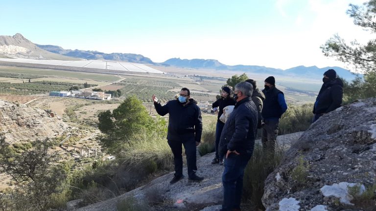 Las obras para mejorar la accesibilidad a las pinturas rupestres del Abrigo Grande de Minateda a punto de finalizar