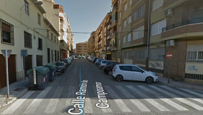 El PP preocupado por el estado de la calle Ramón de Campoamor