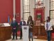 La consejera de Igualdad, Blanca Fernández, pide en Hellín la abolición de la prostitución en palabras dirigidas a la ministra Irene Montero