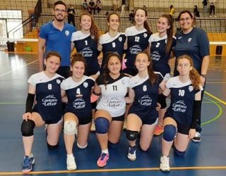 El CV Ciudad de Hellín Cadete femenino “A” se clasificó para las semifinales del campeonato de Castilla-La Mancha