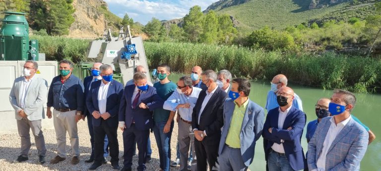 El presidente García-Page inauguró la obra de la SAT ‘El Ojeado’
