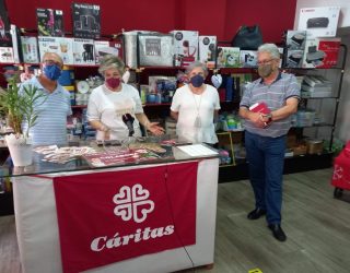 Cáritas Interparroquial instalará su Tómbola Solidaria en la calle López del Oro