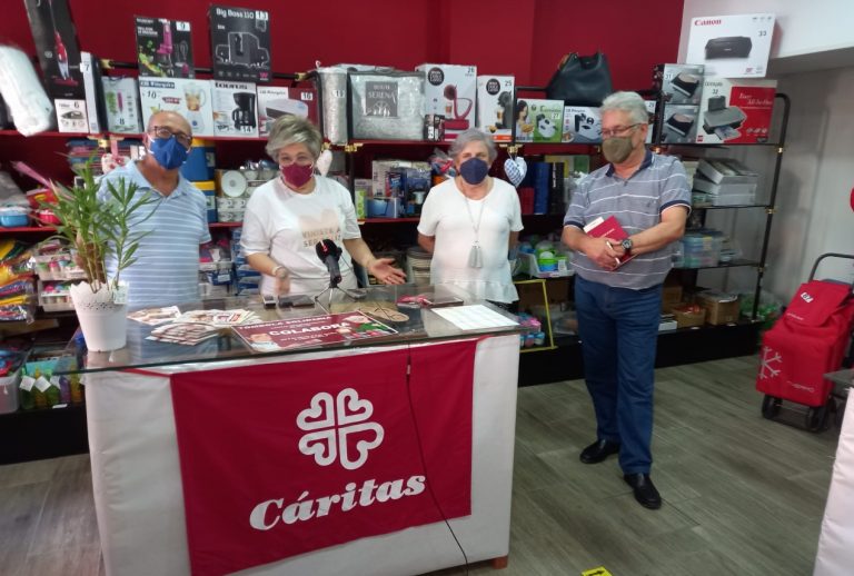 Cáritas Interparroquial instalará su Tómbola Solidaria en la calle López del Oro