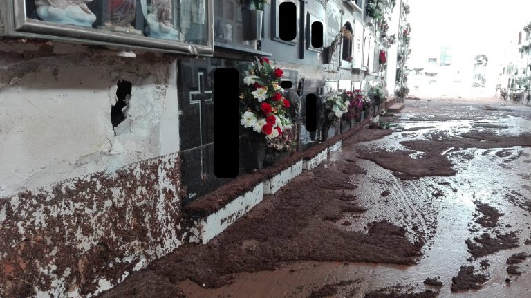 El PP pide la urgente solución a los problemas de inundación que sufre el Cementerio Municipal