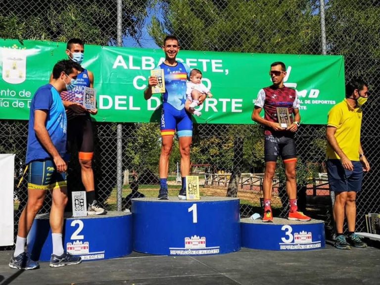 El hellinero Rafael López Hermosilla, podio del Duatlón Cross Ciudad de Albacete
