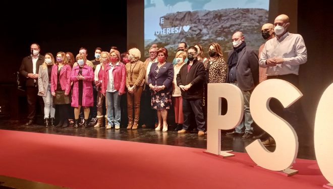 La reelección Ramón García como secretario general del PSOE hellinero un verdadero paseo