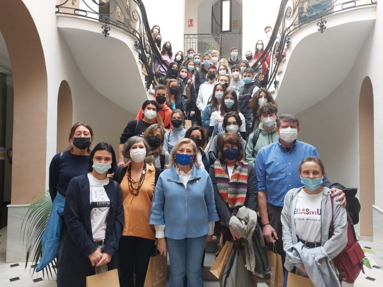 El IES Cristóbal Lozano, acoge a profesores y alumnos de Italia y Polonia