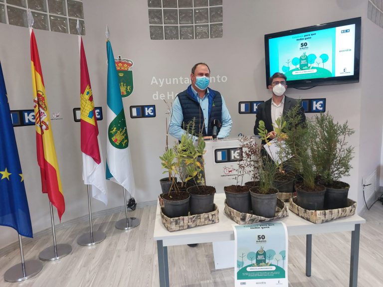 Hellín, gracias al reciclaje de vidrio, gana el premio de la campaña, “Recicla y Reforesta”