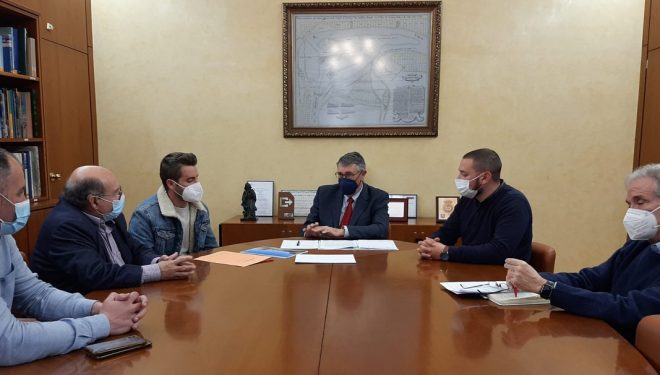El Presidente de la CHS mantiene una reunión con los alcaldes de Férez, Letur, Nerpio y Socovos
