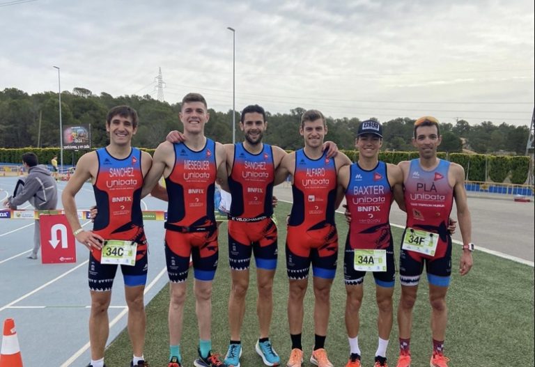 Rafael López Hermosilla medalla de bronce en el campeonato de España de duatlón super sprint 2×2
