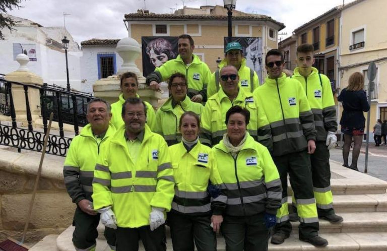 El concejal de Medio Ambiente elogia el trabajo realizado por el servicio de limpieza viaria