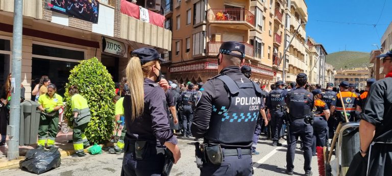 El jefe de la Policía Local de Hellín, Francisco José Paterna, califica la Semana Santa de 2022 como de “extraordinaria”