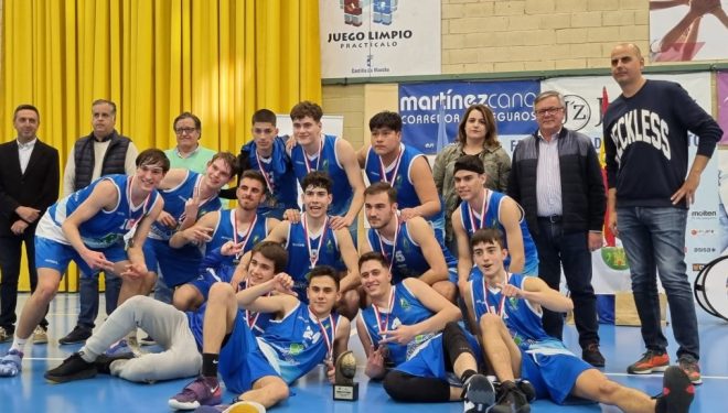 Los juveniles del AD Baloncesto Hellín campeones de la fase de ascenso, al vencer al Tobarra y al Yunquera