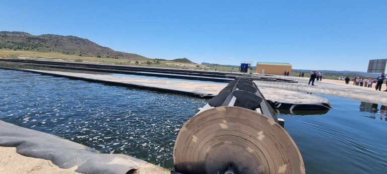 La nueva depuradora municipal de Agramón permitirá el tratamiento y reutilización de las aguas residuales