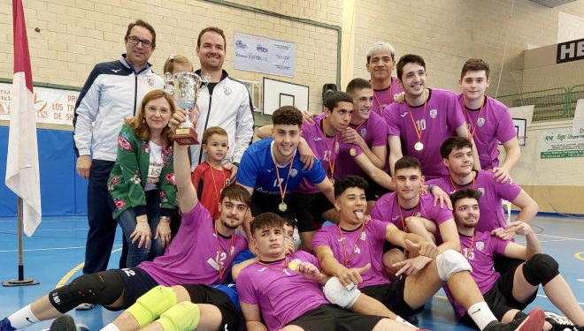 El Club Voleibol “Ciudad de Hellín Campeón de Castilla-La Mancha