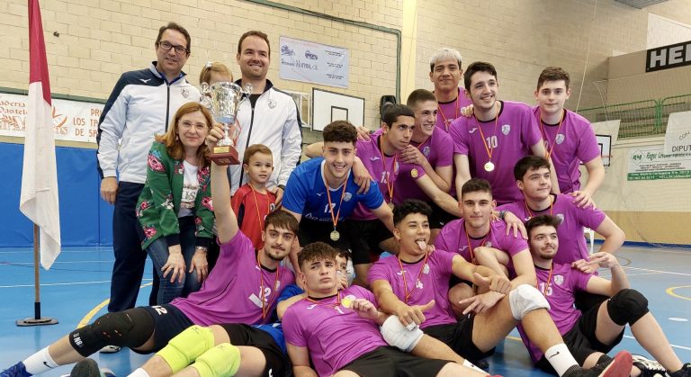 El Club Voleibol “Ciudad de Hellín Campeón de Castilla-La Mancha