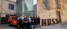 Inauguración de una exposición fotográfica de las actuaciones de la Unidad Militar de Emergencias en el MUSS de Hellín