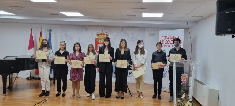 Belén Andújar López, ganadora del XIII Concurso de Solistas de Quintanar del Rey