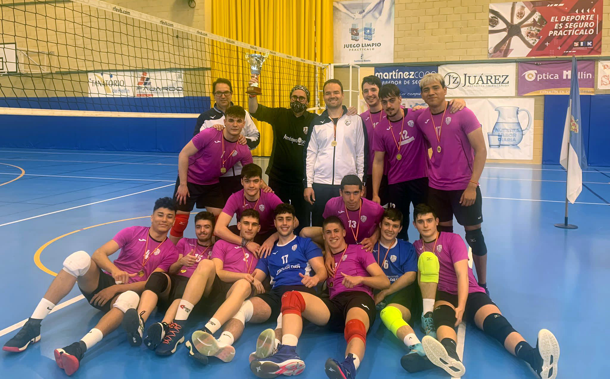 El CV Ciudad de Hellín campeón por segundo año consecutivo, campeón